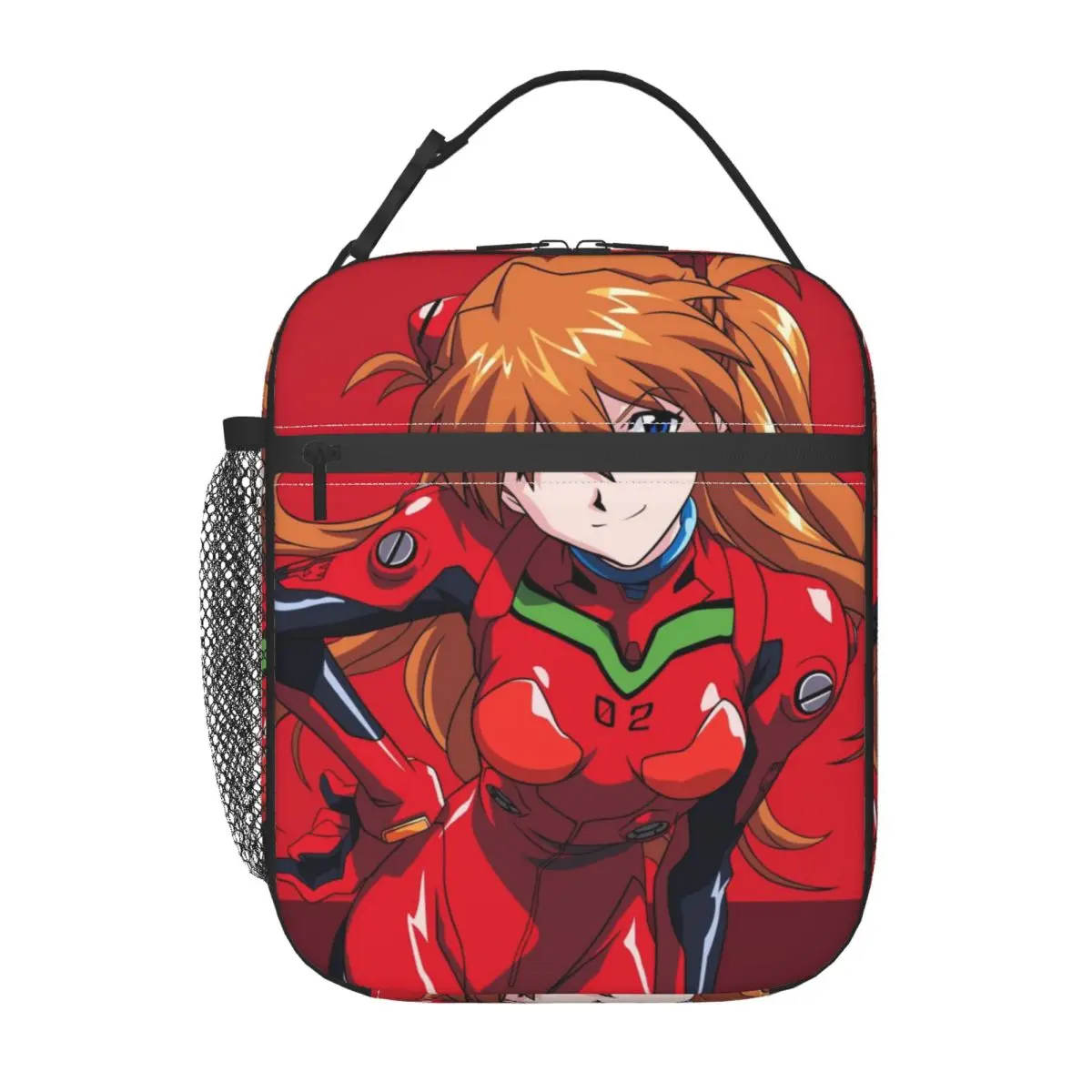 

Термоизолированная сумка для обеда Custom Manga Evangeliones, многоразовая коробка для бенто для работы, школы, путешествий, многофункциональные сумки для еды