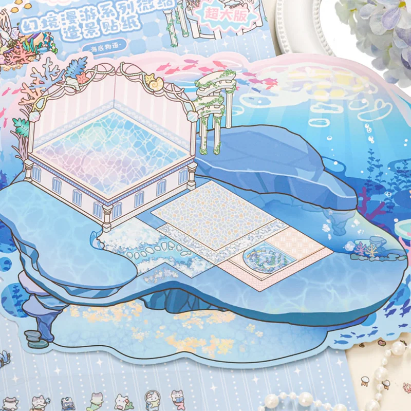 

Mr.Paper, милые животные, мини-наклейки с пейзажами, книга, 4 упаковки, наклейки с вырезами для домашних животных, сделай сам, домашний журнал, зоопарк, животные, тематические подарки