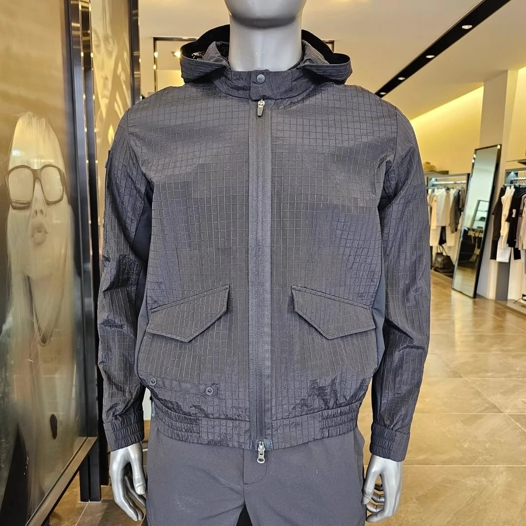 

Hooded Zipper Jacket Golf Apparel Men's Wear Minimalist Comfortable Breathable Sports Baseball Jacket Versatile