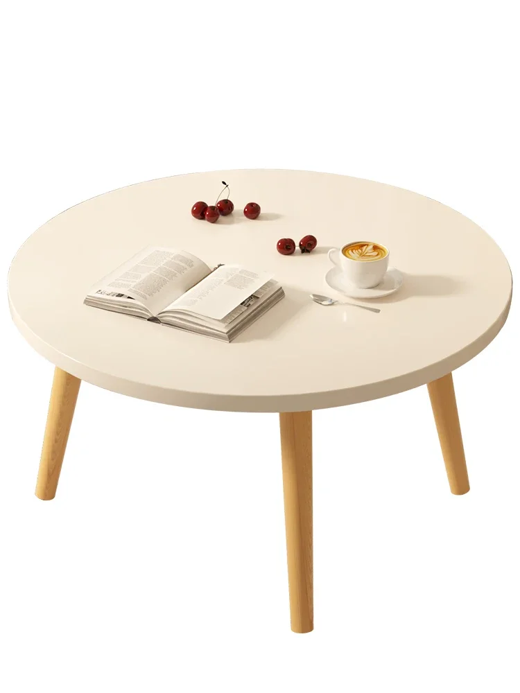 

Cute Garden Kawaii Side Table Modern Design Square Living Room Round Coffee Table Writing Center Muebles Decoration Accessories