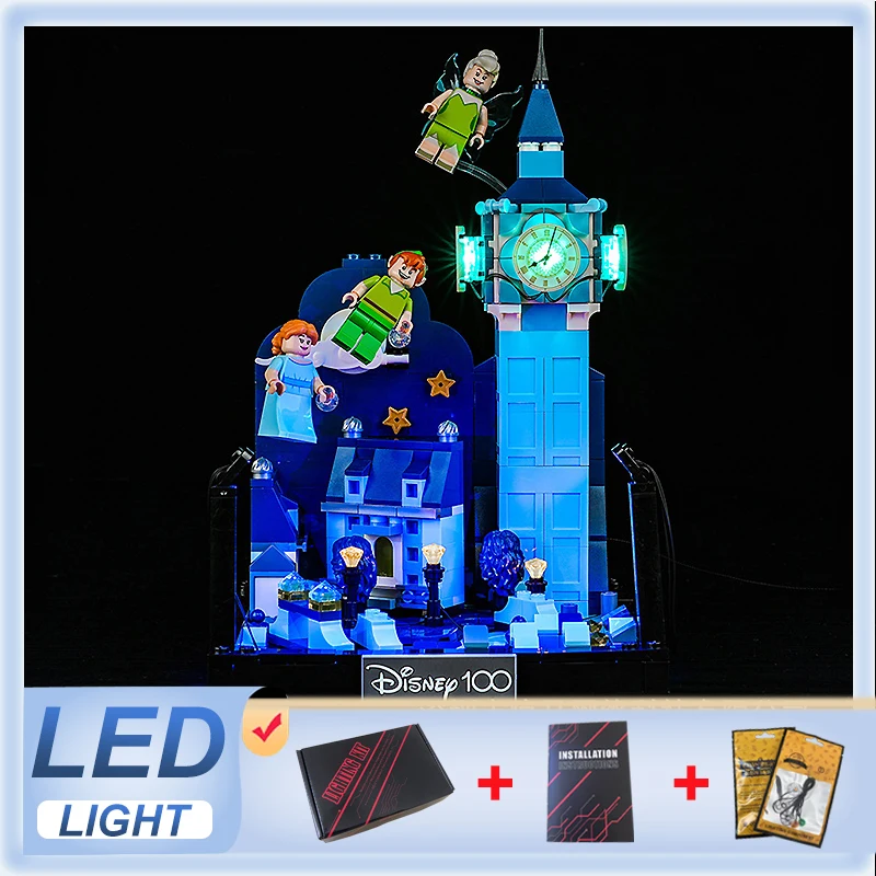 DIY LED Light Kit For LEGO 43232 Peter Pan & Wendy's Flight over London  (Only LED Light,Without Blocks Model)