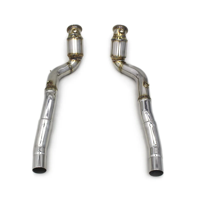 Head Section High flow Pipes Exhaust Pipes branch downpipe Exhaust Pipe with catalyst For Ferrari California T 3.9T 