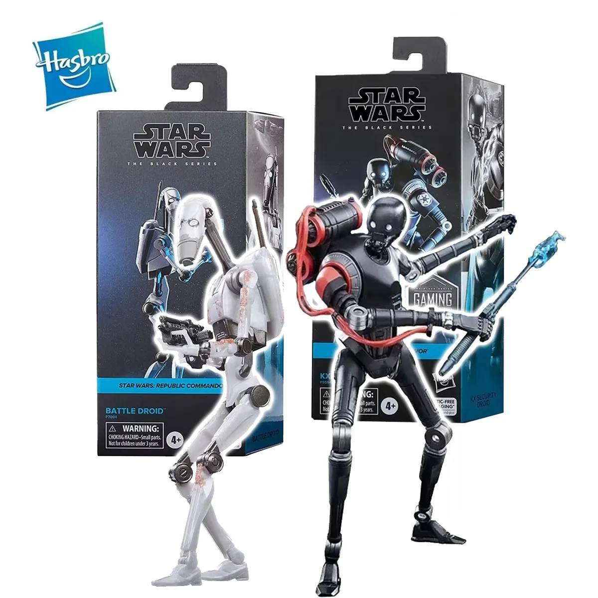 HASBRO STAR WARS SERIES Original  KIT  THE BLACK  KX XECURITY DROID Anime Action Figure Model Toys Gifts for Boys Children Toys