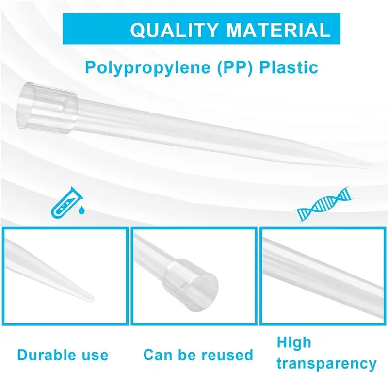 Reliable-Low Retention, 5Ml Universal Pipette Tips 300 Pcs For Onilab, Autoclavable, Dnase/Rnase Free, Non-Pyrogenic,Low Retenti