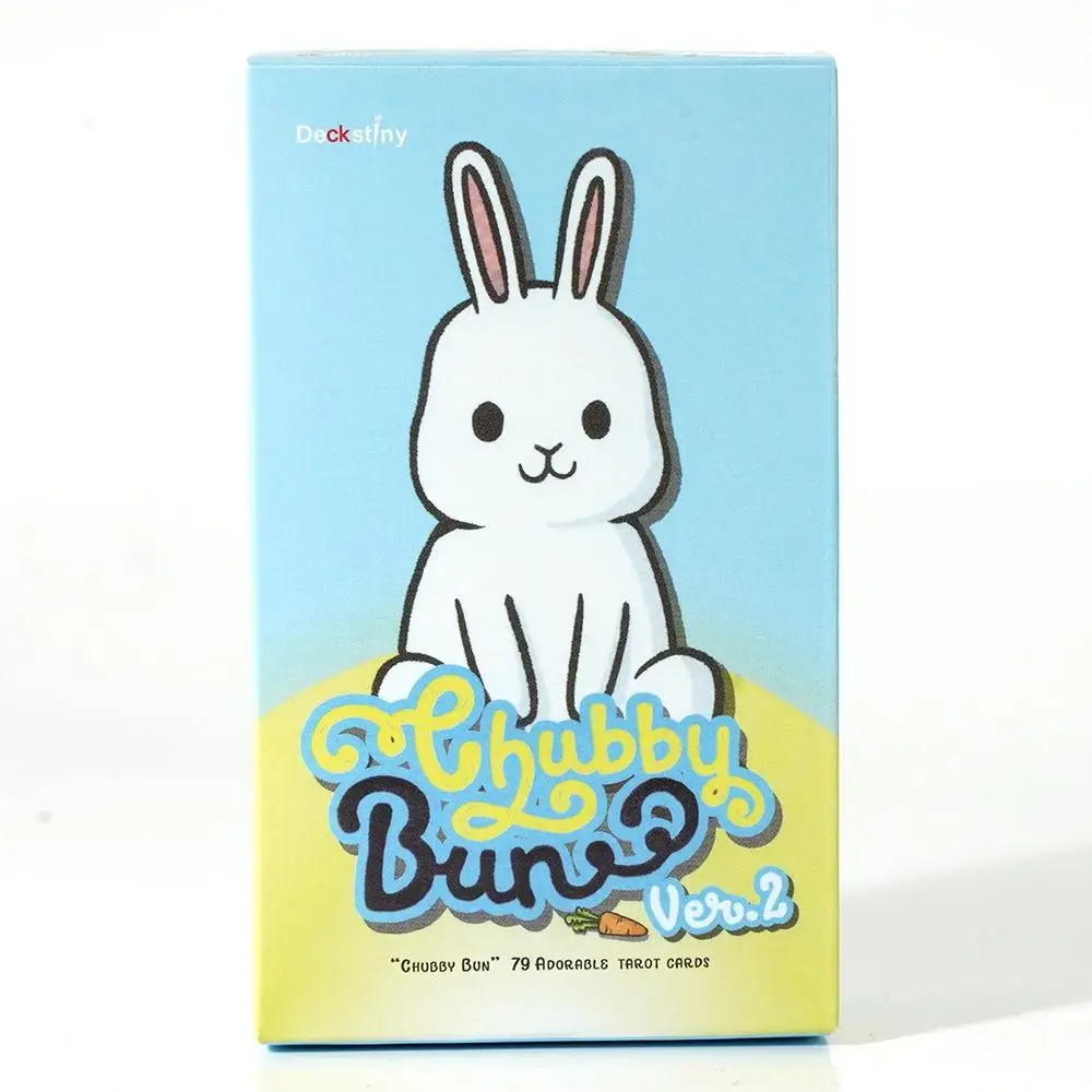 

Chubby Bun Tarot Deck Cards Divination Destiny Cards Games