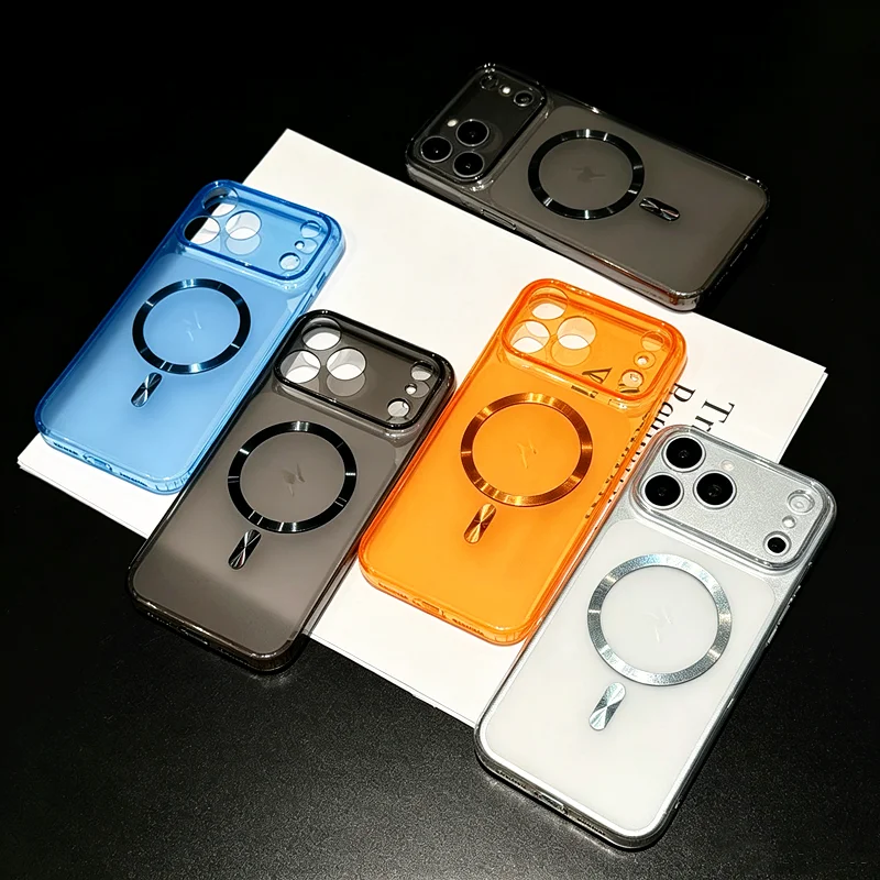Magnetic Ring Clear Phone Case For Honor 200 400 Smart Pro 600 Magic 8 7 6 LIte X5C X6C X6B X6D X7C X7D X8D X9D X9C X9B 5G Cover
