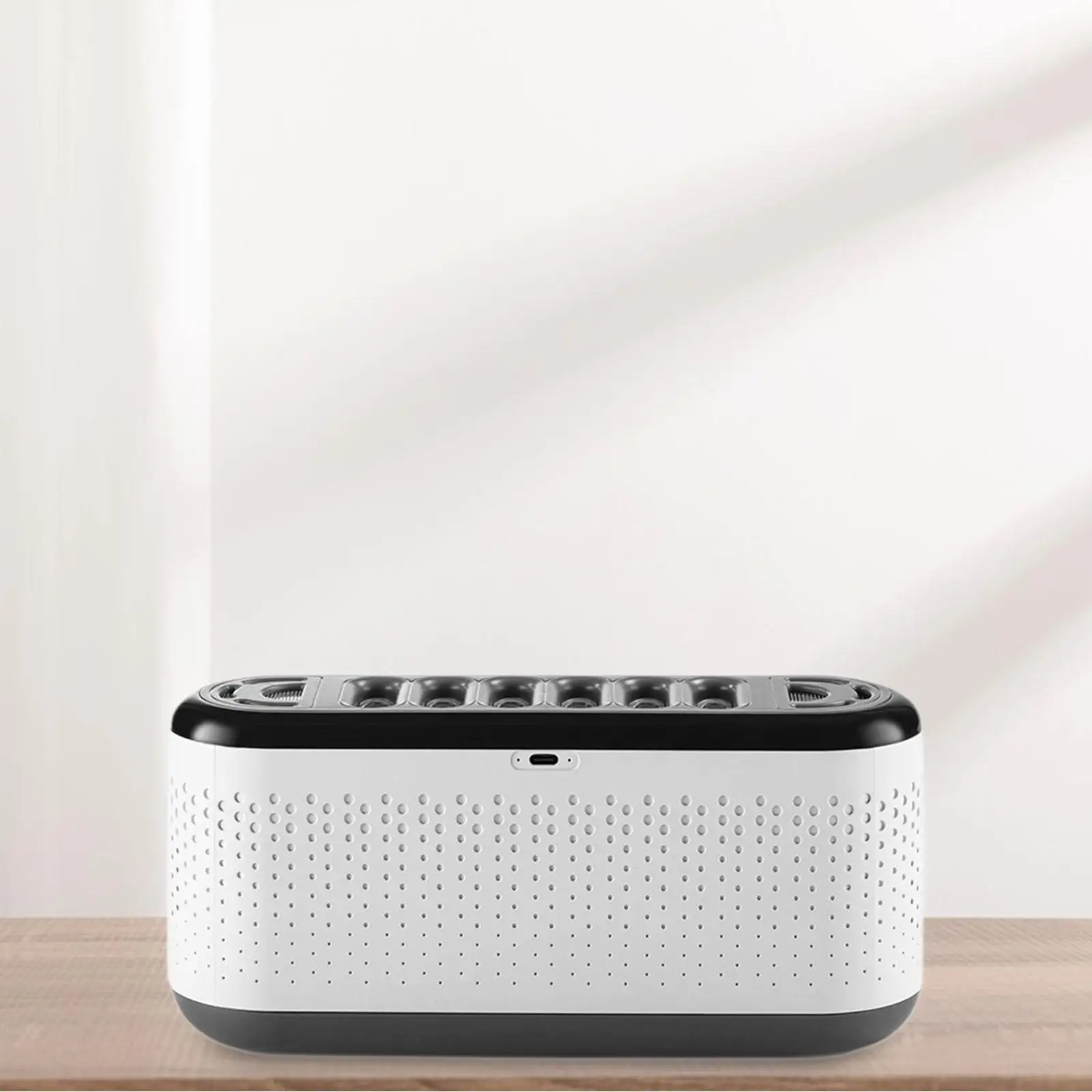 다이내믹 조용한 RGB 책상 가습기, 다채로운 조명, 야간 스탠드, 실내 가정용 거실, 홈 데코