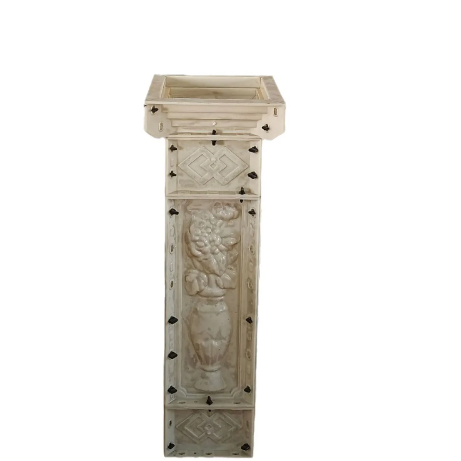 Vase column Corner column Separator column European railing Guardrail Handrail Thickened Universal straight turning Building mol