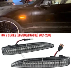 Side Repeater Lamp For BMW 7 Series E65 E66 E67 E68 2002 2003 2004 2005 - 2008 LED Side Marker Lights Dynamic Turn Signal Light