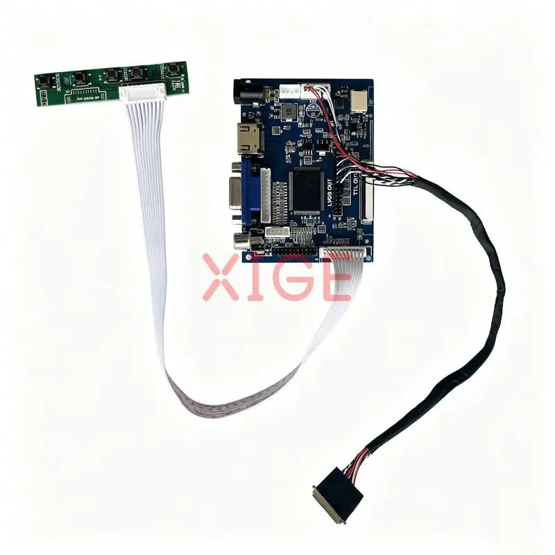 For LTN156AT20 LTN156AT19 LTN156AT17 LTN156AT15 Drive Board Kit Laptop Display Screen HDMI+VGA+AV 1366x768 1366*768 40-Pin LVDS
