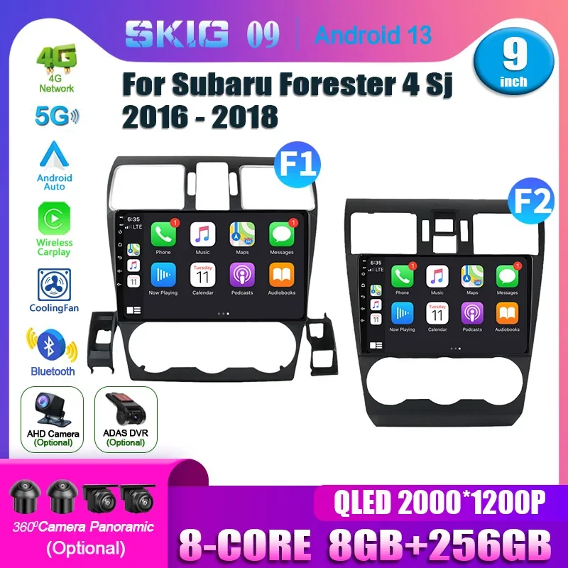 

Android 13 Car Radio For Subaru Forester 4 Sj 2016-2018 Multimedia Navigation Stereo Head Unit Wireless BT Carplay Touch Screen