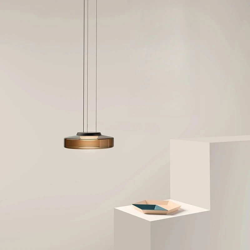 Italian Minimalist Glass Pendant Light Art Creative Modern Decoration LED Chandelier for Home Restaurant Bar Balcony Corridor view 5