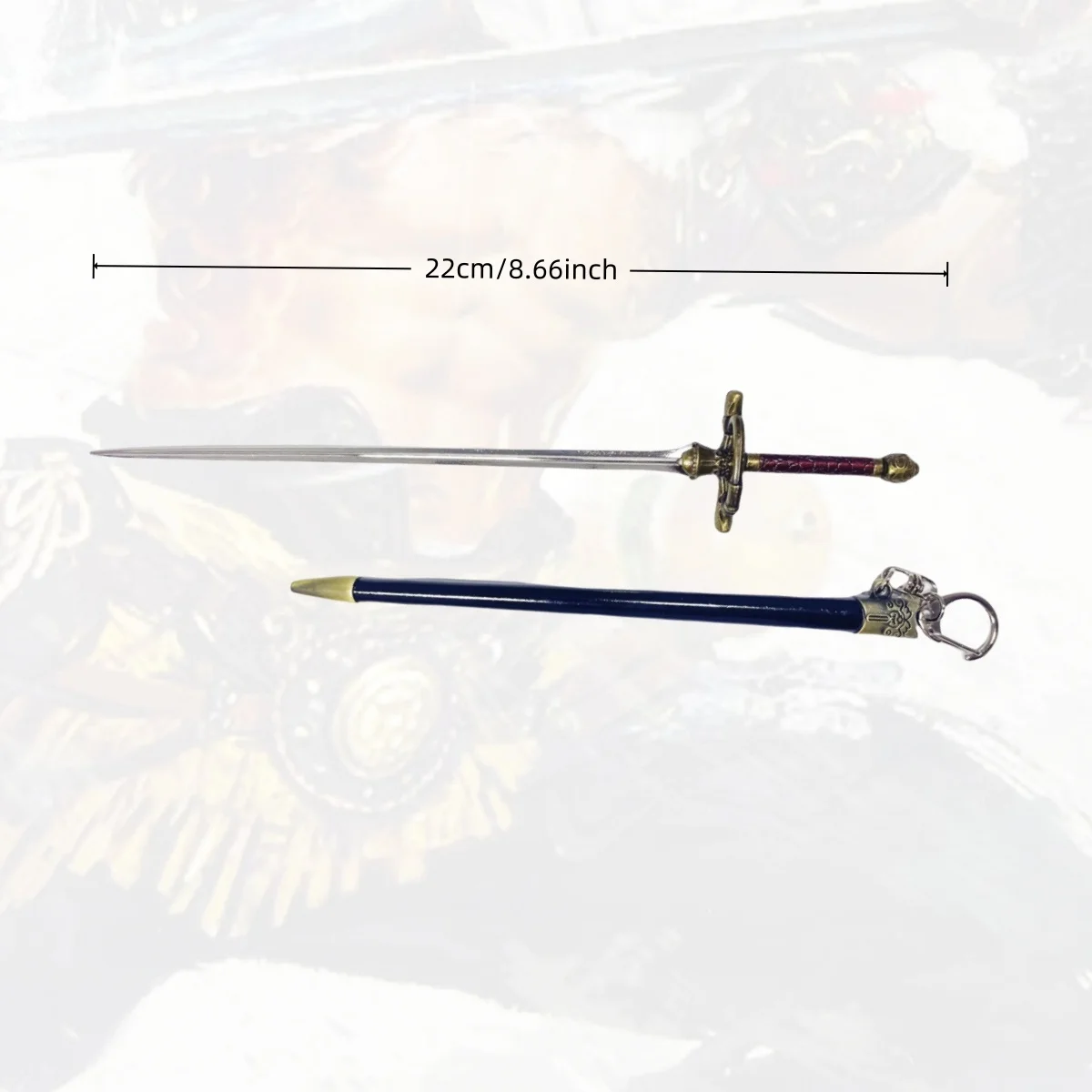 8.6inch Game of Thrones Metal Katana Sword Japanese Katana Sabre Original Samurai Sabre Ninja Knife Cosplay Accessories Prop Toy