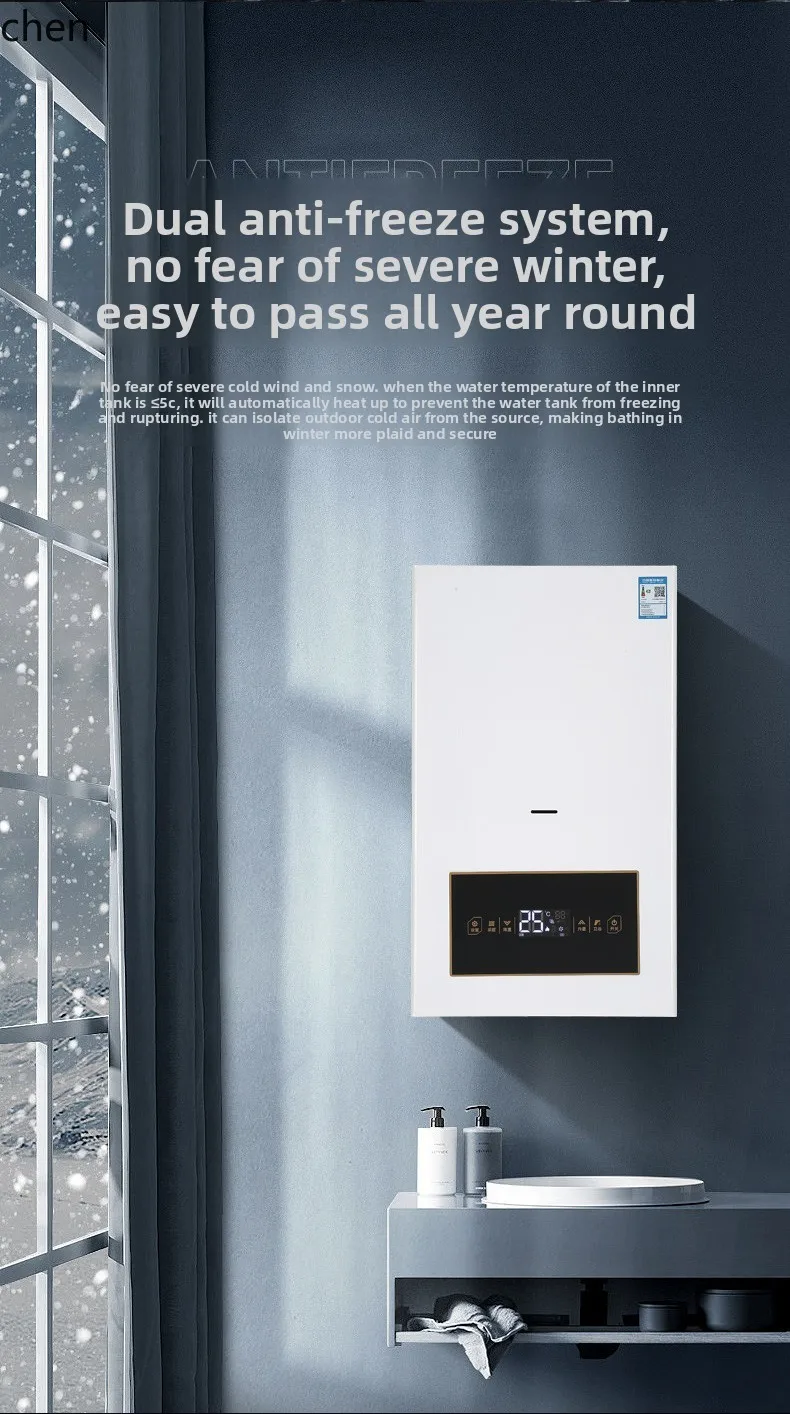 LXC caldaia sospesa forno di riscaldamento domestico foglio di gas riscaldamento acqua calda forno di riscaldamento a gas a doppio scopo