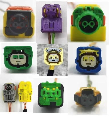 

1PCS Safety collision sensor plug USED