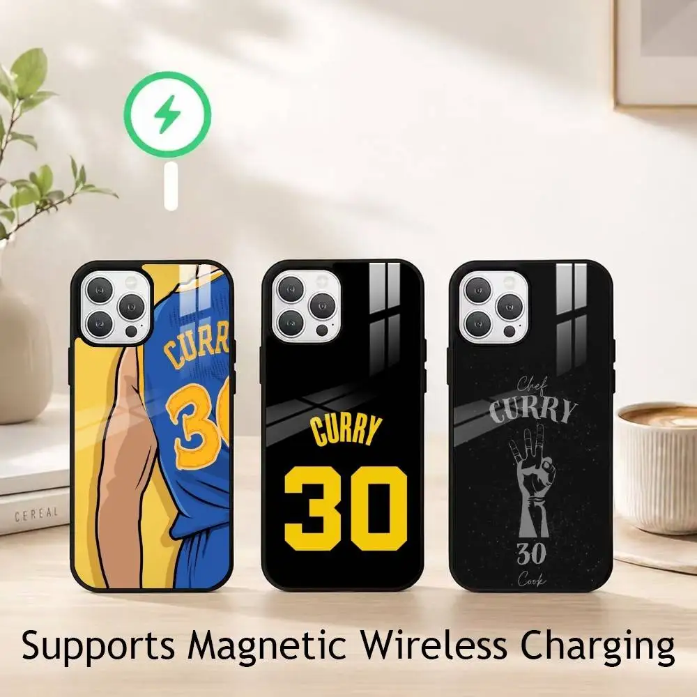 

Basketball star Stephen Curry 30 Phone Case For iPhone17,16,15,14,13,12,11 Plus,Pro Allows magnetic wireless charging