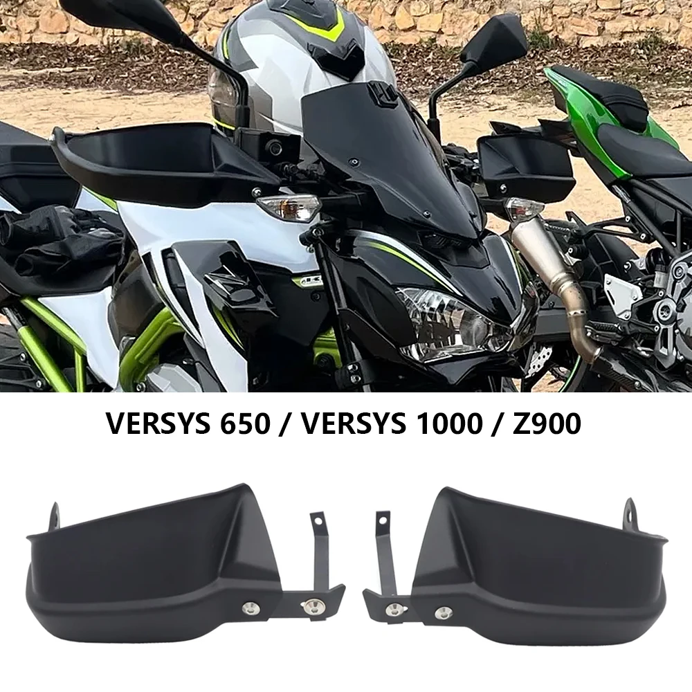 

Versys650 2010-2023 Black Motorcycle Handguards Hand Protectors For Kawasaki Z900 2017-2023 Versys 650 Versys 1000 2015-2023