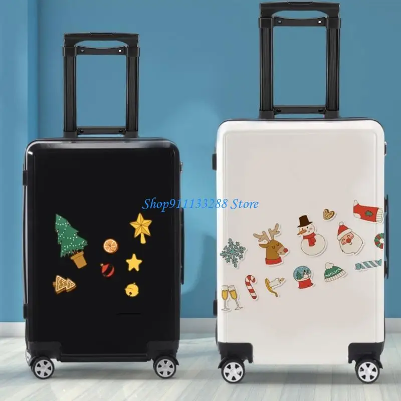 G88D 300Pcs Cartoon Christmas Sticker for Scrapbooking Laptop Water Bottle Cartoon Reward Sticker for Children Teacher