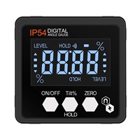 ETOPOO 4*90° Digital Protractor Inclinometer Level Box Digital Angle Finder Bevel Box With Magnet Base