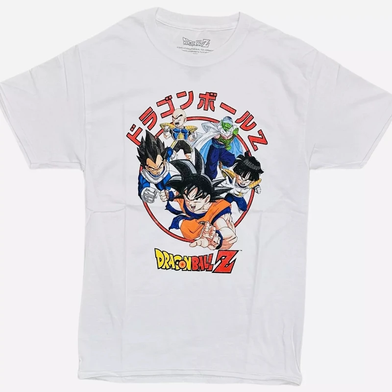 Dragon Ball Z-Camiseta Wukong Vegeta Gofan Piccolo Goten para hombre, novedad de verano, moda Retro, Anime japonés para hombre y mujer