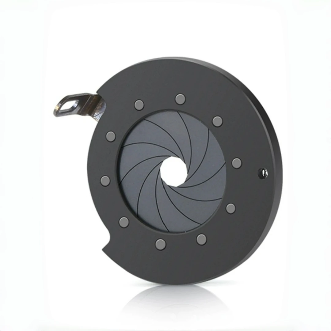 Mechanical Diaphragm 4.5-18mm Continuously Variable Iris Integrated Aperture Stop Microscope Camera Laser Optical Light Module