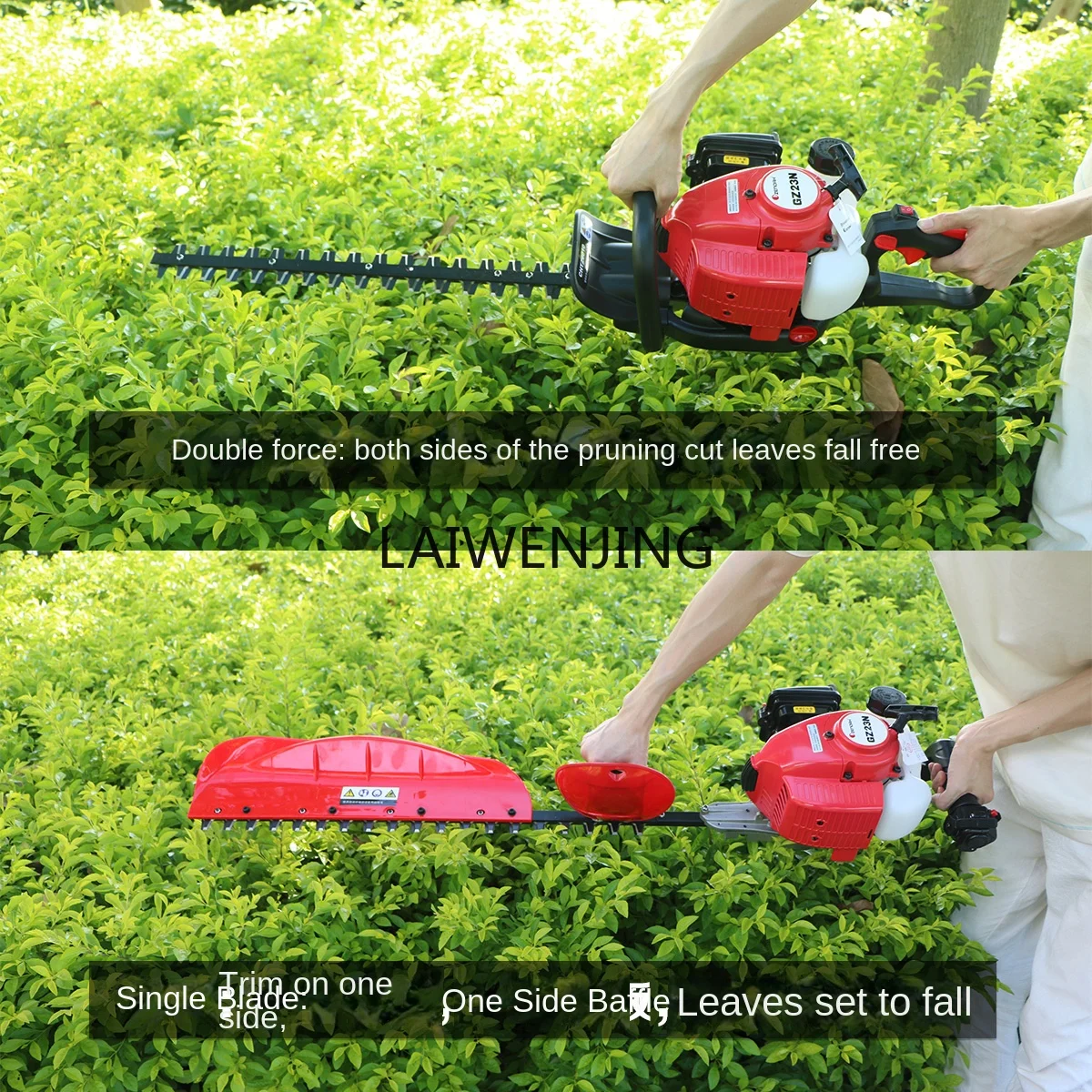 LYN two-stroke high-power single and double blade green fence tea trimmer gasoline engine