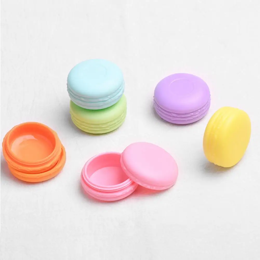 Cream Bottle Reusable Macaroon Cosmetic Lotion Cream Storage Bottle Refillable Small Size Cosmetic Bottle Hotel Supply