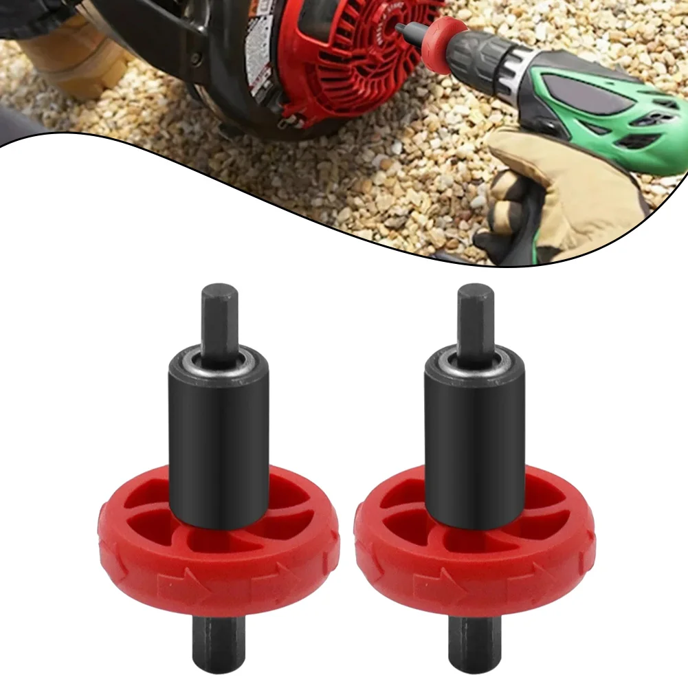 

2pcs Electric Engine Easy Starter Drill Bit Adapter Lawn Mower Starter Accessories For Leaf Blowers Garden Tools