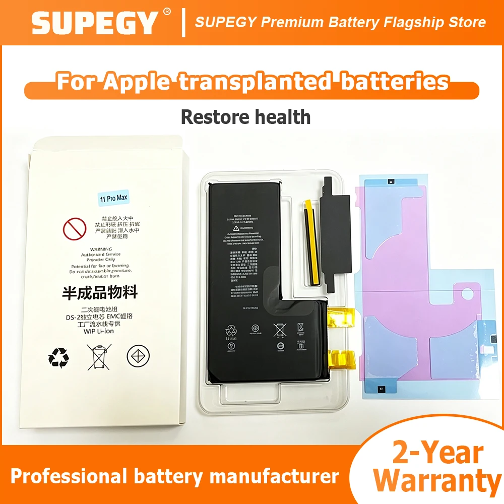 Rechargeable battery for Apple XR X Xs 11 12 13 14 15 Pro Max battery transplant single suitable for iPhone battery
