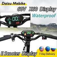 LCD Display X60 Electric Scooter Big screen 5600W 60V E-Scooter Exclusive Accessories Display Waterproof Parts Accelerator