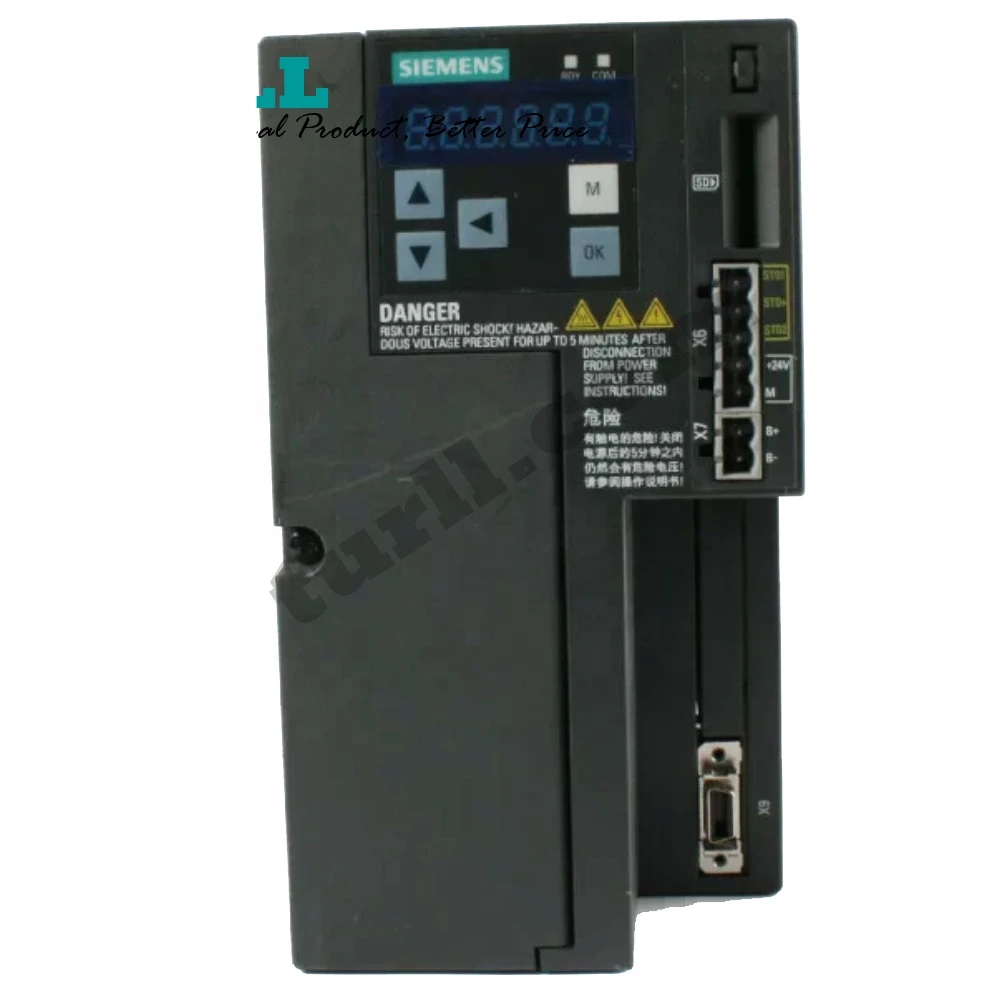 

SIEMEN SINAMICS V70 Servo Drive Input voltage: 380-480 V 3 A -15%/+10% 6SL3210-5DE16-0UA0 6SL3210-5DE13-5UA0 Original Brand New