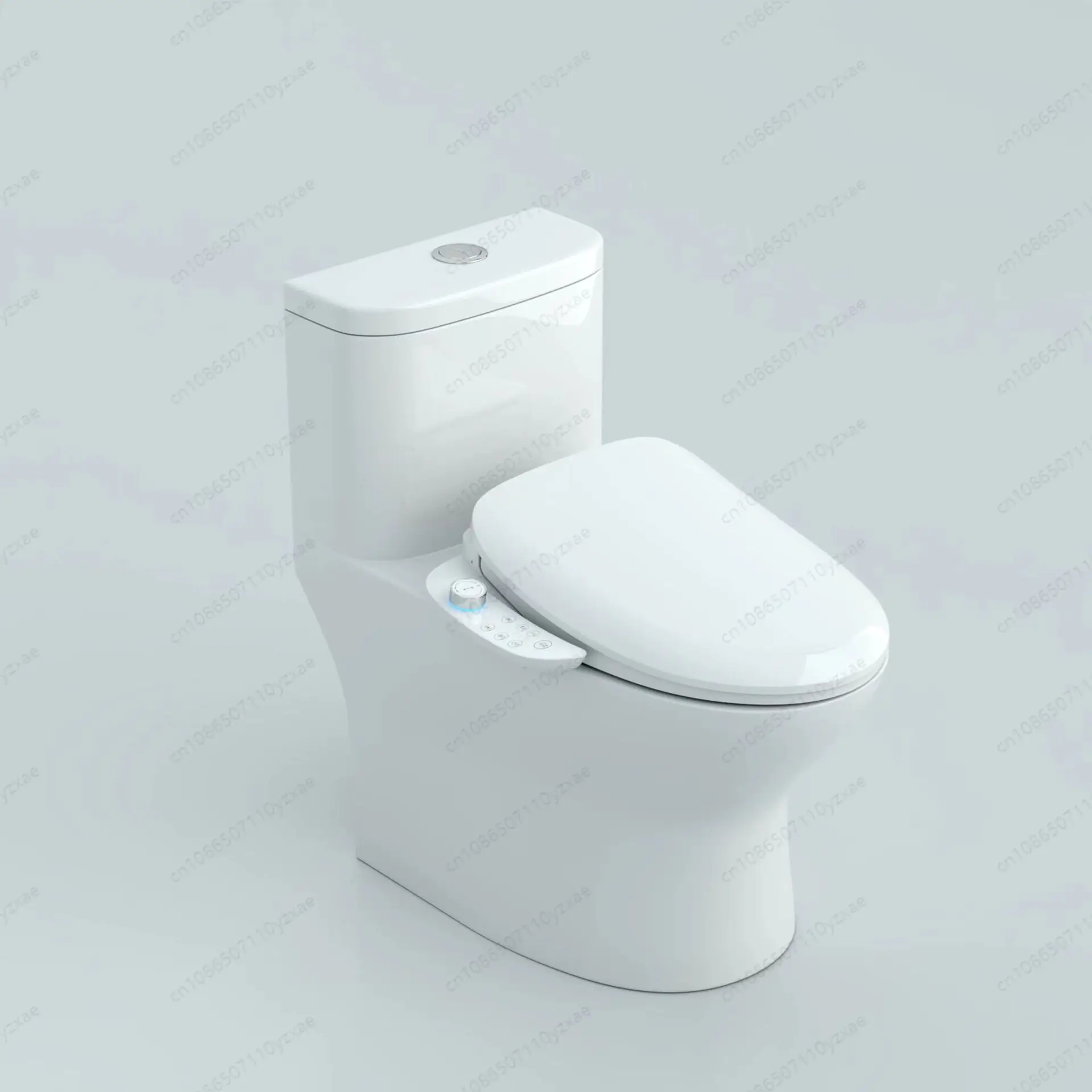 Instant Heating Smart Toilet Seat, Auto Bidet with Warm Water & Heated Seat, Adjustable Settings for Home Use, Easy Installation