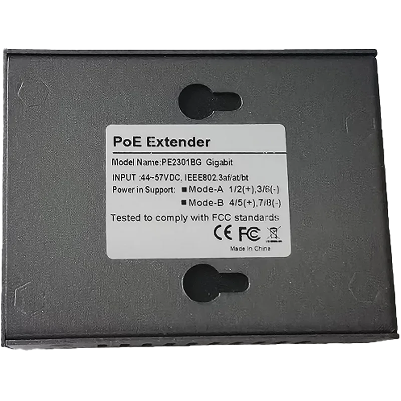 PE2301BG Gigabit POE Extender Expander Within 100 meters complies with IEEE802.3bt