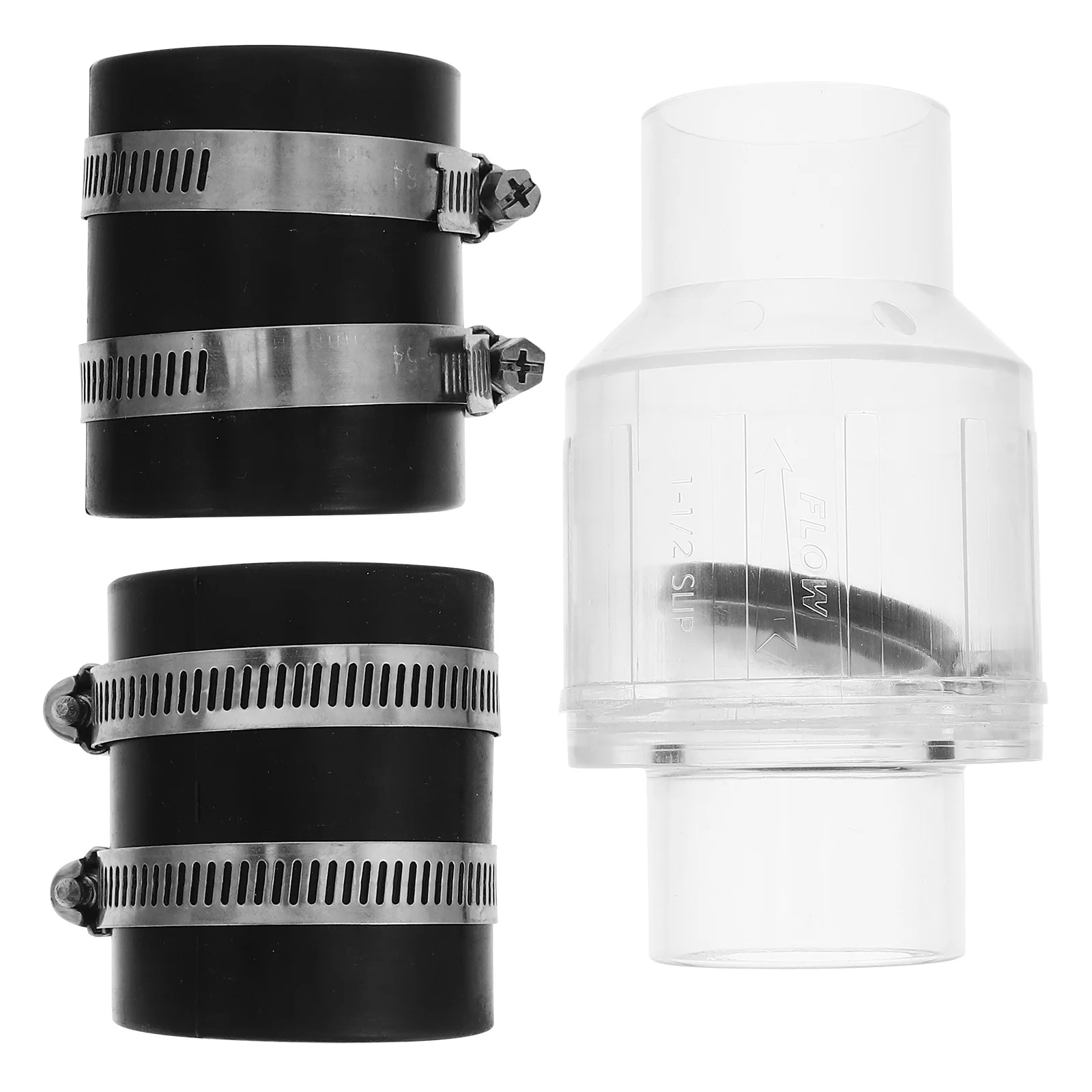 

Бесшумный обратный клапан, обратный клапан с пружинным управлением для поддона, насоса, водосточной системы, фитинг для сантехнических труб