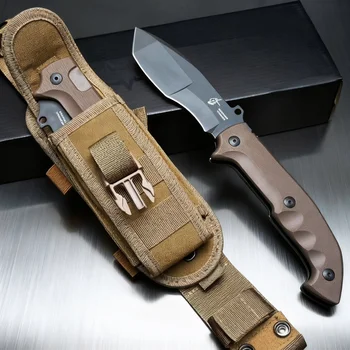 FX-500 बहु-कार्यात्मक सामरिक तह चाकू, नायलॉन फाइबर चाकू केस, N690 स्टील, आउटडोर कैम्पिंग जीवन रक्षा शिकार चाकू 8 best sales टैंटो फोल्डिंग चाकू - №4