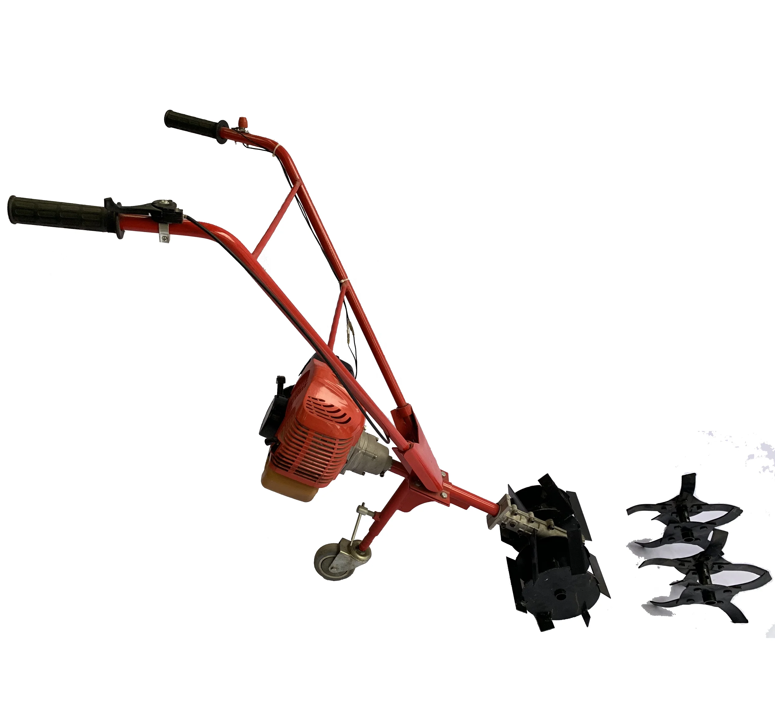 Weeder Farm Tools Garden Tiller  Mini Rotary Power Tiller Cultivator