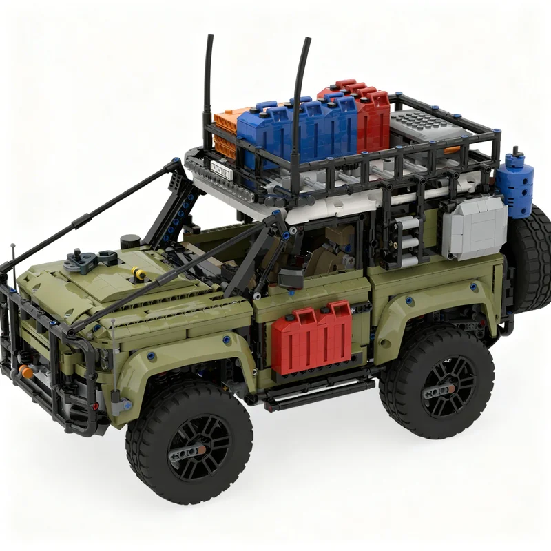 3523pcs MOC Defender 90 Adventurer Technical Model Building Blocks Toy Construction Christmas Gift Art Creative Birthday Idea