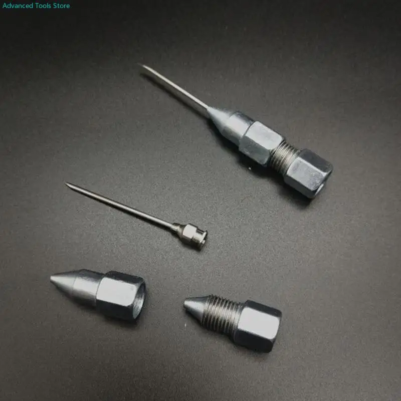 

Дозатор смазки носа с жилой смазки иголки для использования с ручным пистолетом с сплавными сплавными сплавными сплавными с W91B