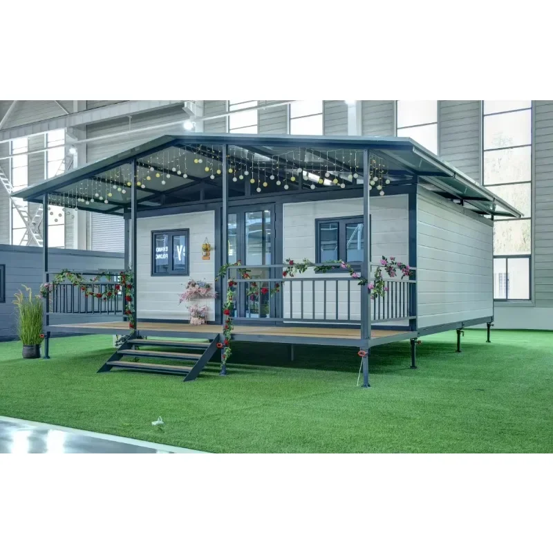 

Ready-Made 2 3 4 5 Bedroom Portable Prefab Shipping Container House 20ft Expandable Mobile Home Steel Prefabricated Mobile Villa