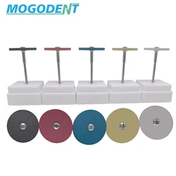 Dental Rubber Diamond Polisher Wheel Disc For Porcelain Zirconia Dentist 26mm Polisher Restorations HP Lab Instrument