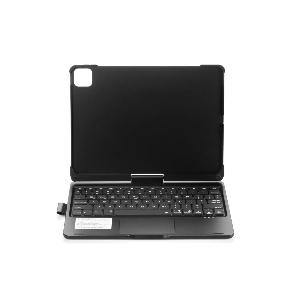 Imagem -03 - Teclado Bluetooth sem Fio para Ipad Air Touchpad Girar Retroiluminação Auto Dormir Cover com Suporte de Caneta 10.9 2023 Case