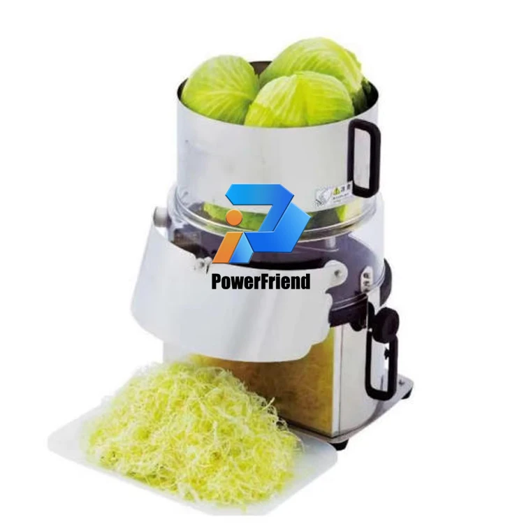Automatic Commercial Onion Cabbage Vegetable Cutting Shredder Machine Stainless Steel Restaurant Equipment Chop Shreds