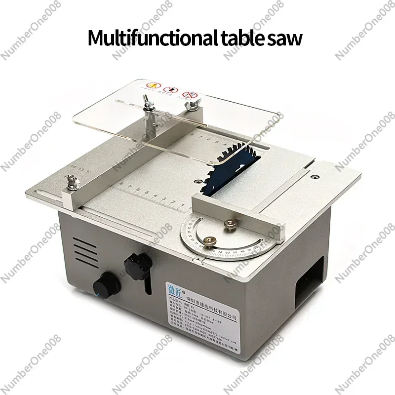 New Upgrade Multifunctional Mini Table Saw Mini Household Table Saw Small Woodworking Chainsaw Diy Precision Cutting Machine