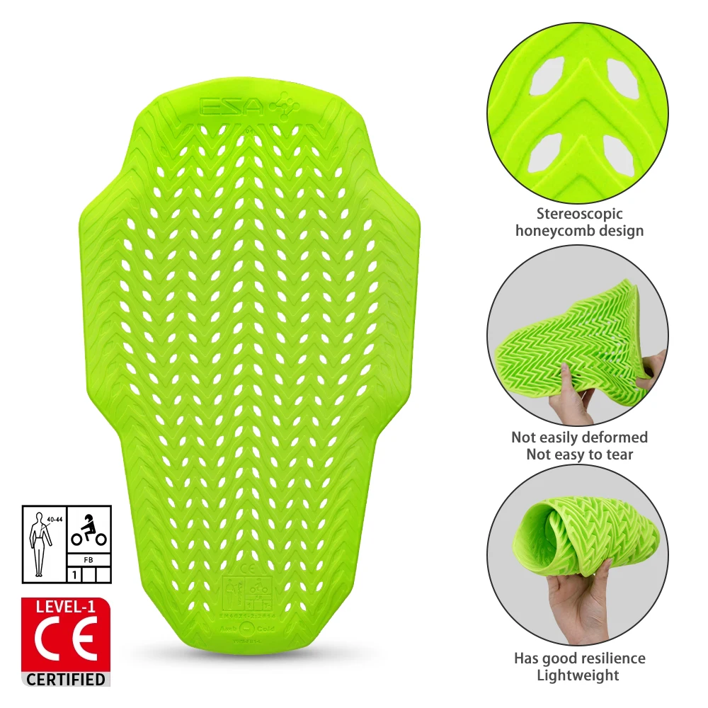 New Motorcycle Back Protection Jacket Universal Protective Equipment Outdoor Riding Protection Built in Protective Equipment
