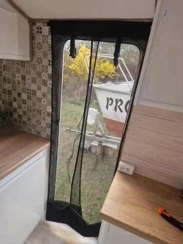 

Сдвижная дверь RV, москитная сетка от мух, сетка для входной двери каравана, москитная сетка для дома на колесах, каравана, насекомых, насекомых, автомобильные аксессуары