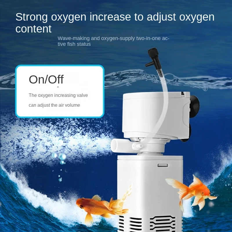 Aquarium filter triad pump circulation pump built-in small aquarium fish small oxygen mute