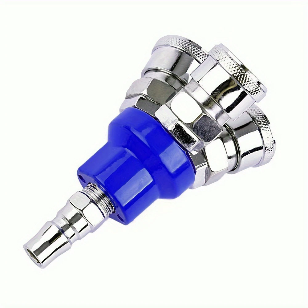 Pneumatic Connector For Air Compressor - SMV Round Two-way SMY Round Three-way Internal Thread Quick Connector - Pneumatic Tool image 3