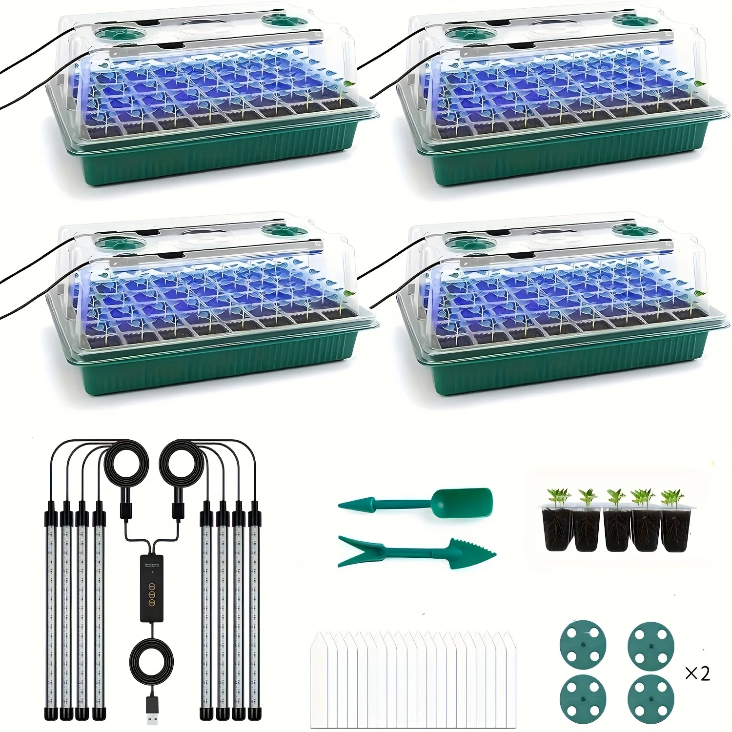 kit-de-germination-pour-serre-interieure-avec-4-plateaux-de-semis-160-cellules-8-lampes-led-de-croissance-minuteur-intelligent-3-modes-pour-jardiniers-a-domicile