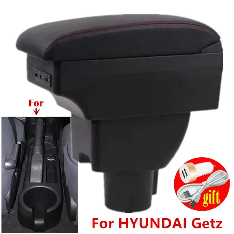 

Car central armrest box For HYUNDAI Getz Armrest For Hyundai Getz Car Armrest box Retrofit parts dedicated Center Storage box