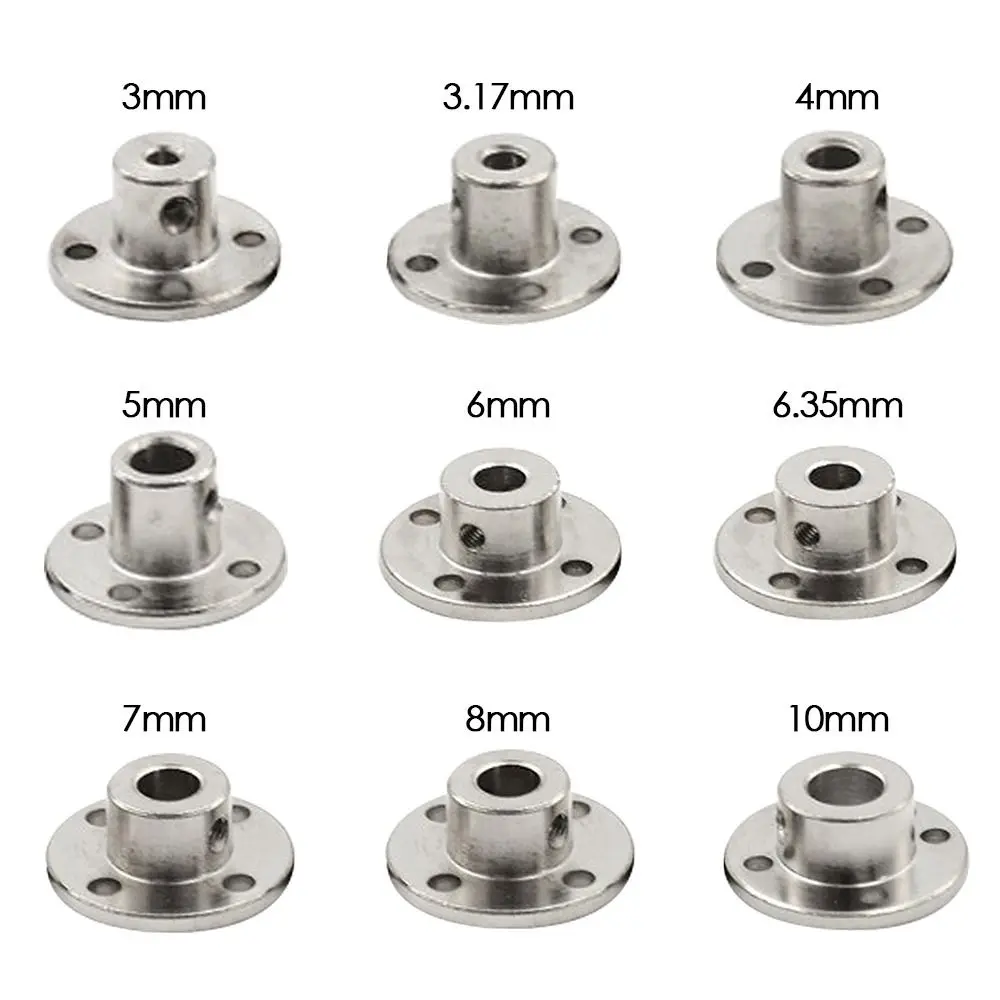 Jeu de connecteurs de moteur, pièces de transmission de puissance, arbre de guidage de moteur R11, couplage rigide en métal, bricolage en fer